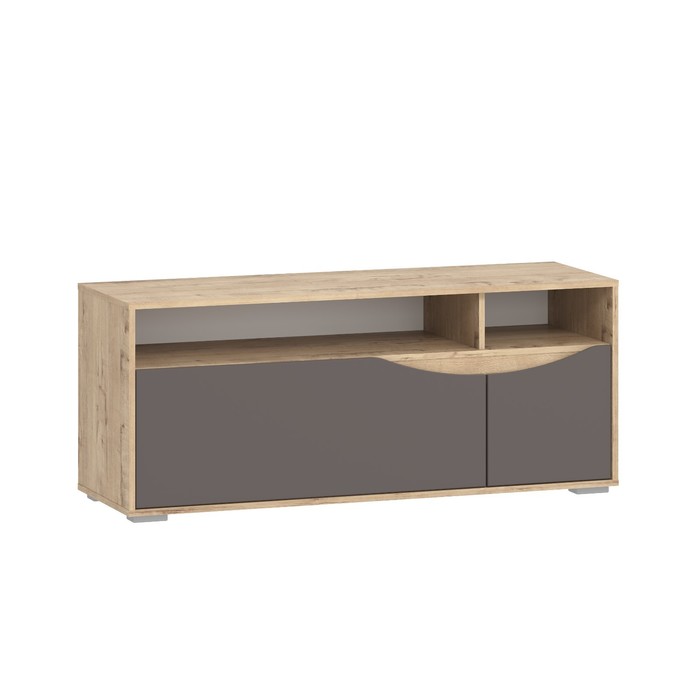 Тумба под ТВ Моне, 1334×424×552, цвет дуб бунратти